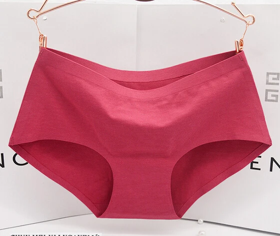 

Free Shipping A waist of chip non-trace underwear women sexy ladies underwear briefs cotton cotton SIZE M L XL #7115