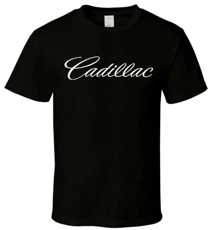 Cadillac-Black-T-Shirt-Caddy-Escalade-CTS-brakes-Daddy-Motor-All-Sizes-S-3XL C | Мужская одежда