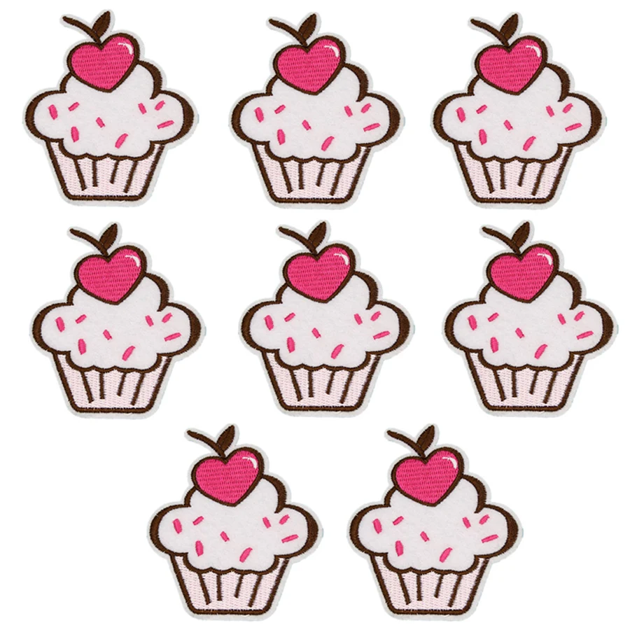 10 шт. патчи для вышивки тортов|patch badge|iron sewingbadges for clothing |