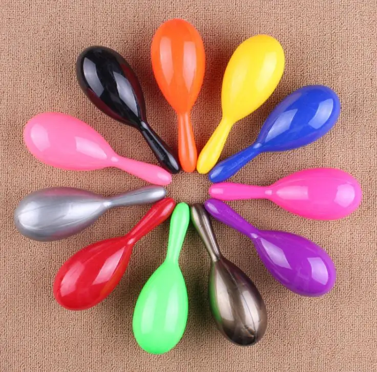 Пластиковый испанский мексиканский костюм Maracas аксессуары для танцев