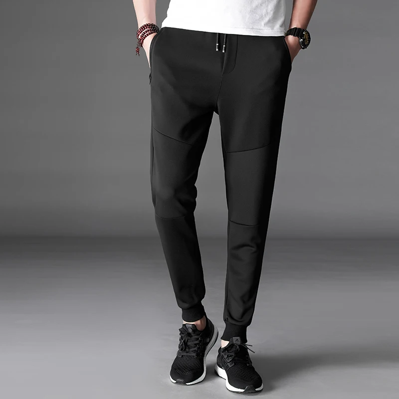 

Mens Joggers 2017 New Brand Fashion Male Trousers Men Pants Casual Solid Pants Sweatpants Hip Hop Joggers Black Sweatpants XXXL