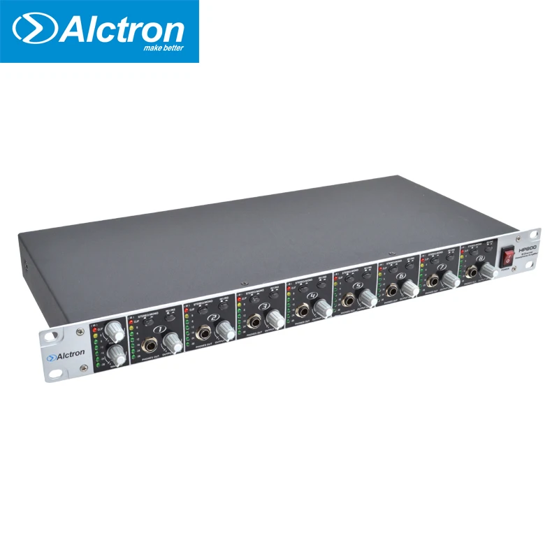 Alctron HP800 8 канальный усилитель для наушников многофункциональный предусилитель