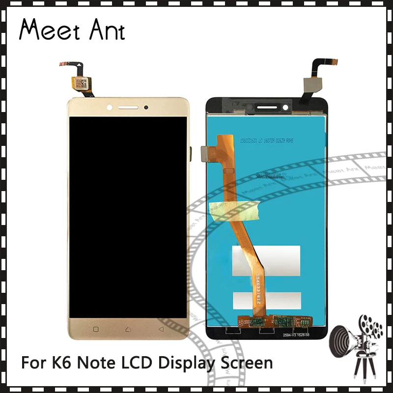 

High quality 5.5'' For Lenovo K6 Note LCD Display Screen With Touch Screen Digitizer Assembly