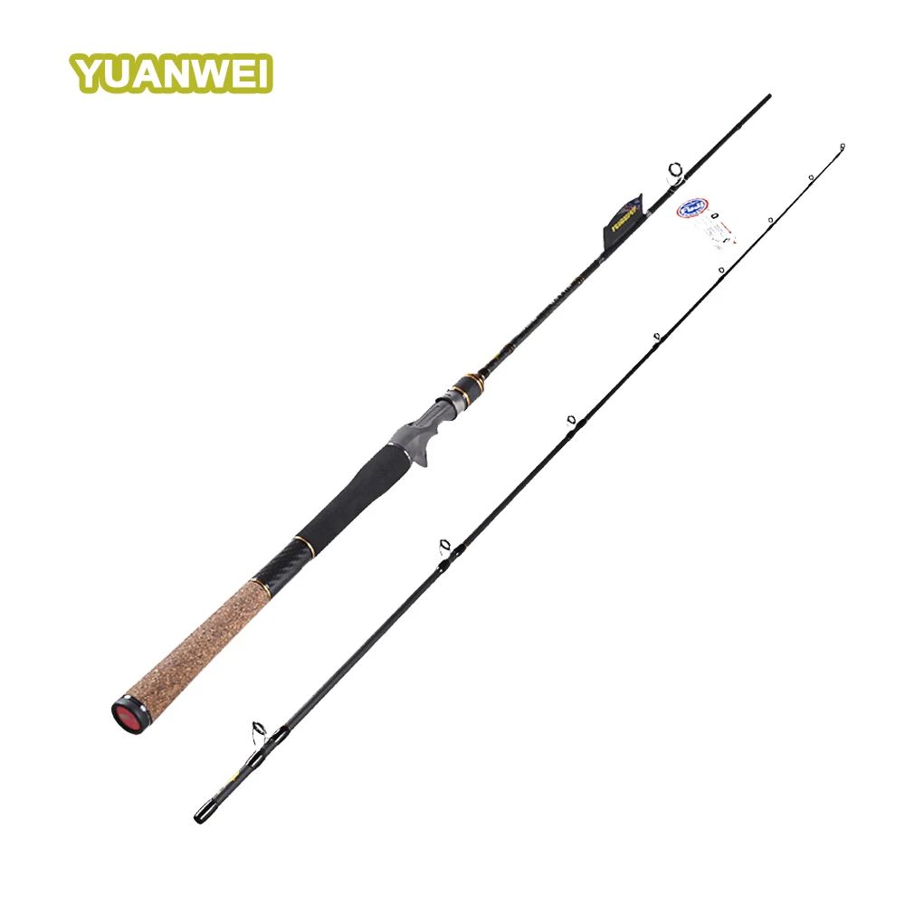 YUANWEI спиннинговая Удочка 2 секции 1 м Мощность: m/Lure6 24g/IM7 углерода спиннинги|spinning