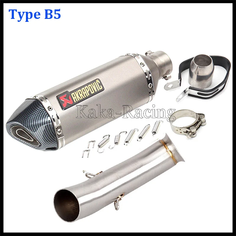 Мотоциклетная выхлопная труба Akrapovic средней длины для KTM DUKE 390 RC390 125 250 RC RC125 2017 2019 |