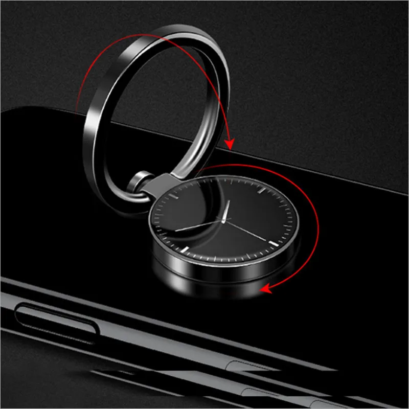 Магнитные Металлические спиральные карманные часы классический универсальный