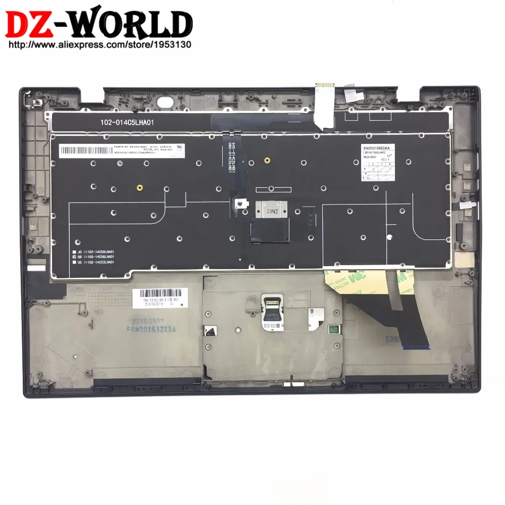 it neworig for thinkpad x1 carbon 3rd 20bs 20bt italy italian backlit keyboard w palmrest touchpad 00hn962 00ht317 sn20g18582 free global shipping