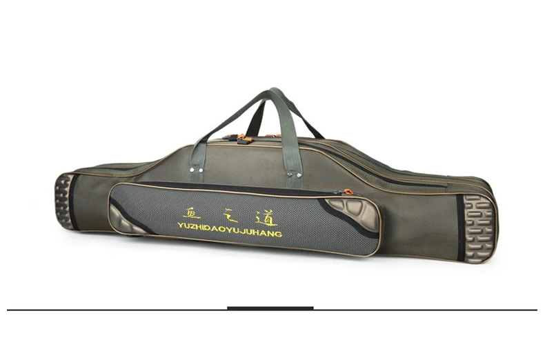 Портативный многофункциональные рыболовные сумка песка из плотной ткани детская одежда на рост 80, 90/100/120 см Удочка 3 Слои 4 Слои Travel Carry чехол Pesca XA49G
