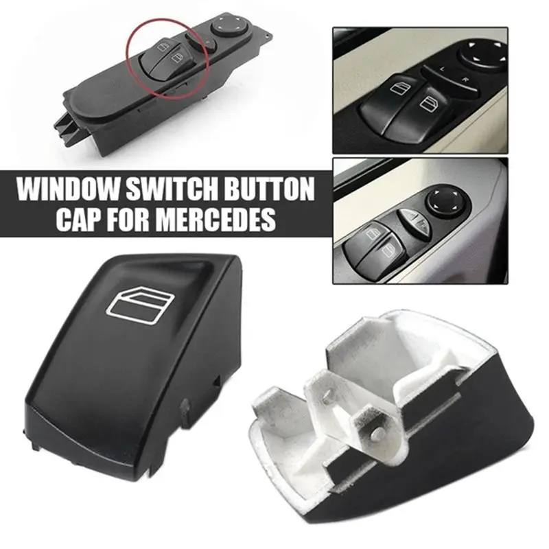 1 Pair Car Electric Window Control Power Switch Push Button Covers For Mercedes Sprinter Vito Viano Accessories | Автомобили и