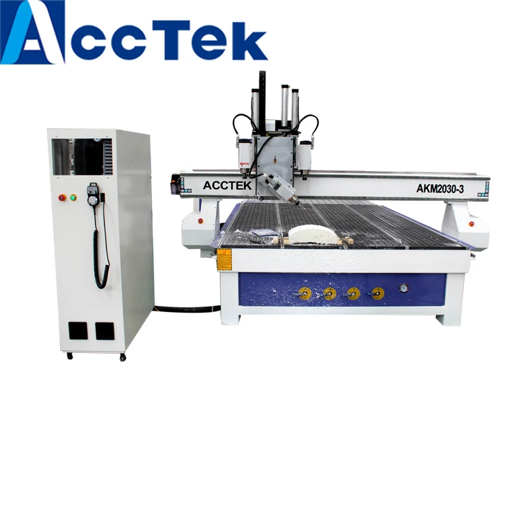 JINAN реклама 1325 2030 с тремя головками/новый сюрприз cnc маршрутизатор авто