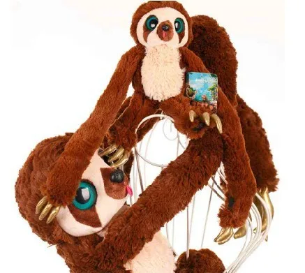 25 см до 65 см оригинальная длинная рука croods пояс обезьяна плюшевые игрушки животных Куклы для дня рождения Новогодний подарок 1 шт
