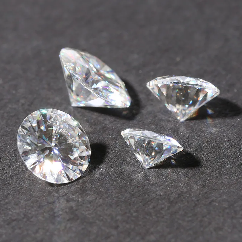 Цена оптовой продажи 0.5ct 5 мм f Цвет круглой огранки Лаборатория Grown свободные