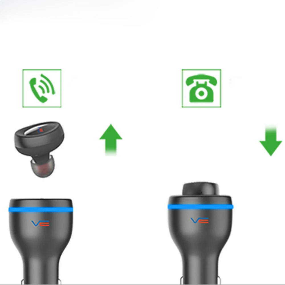 Автомобильное зарядное устройство с GPS Bluetooth FM передатчиком и бесплатным