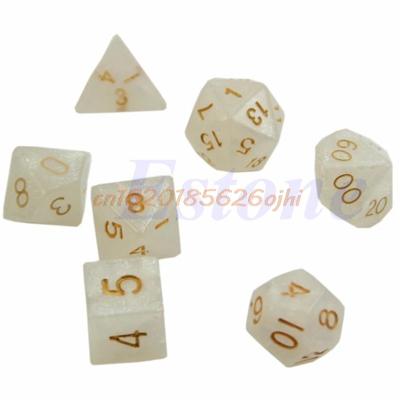 Набор для игр Dungeons & Dragon D RPG набор из 7 штук # H030 #|sided dice|dungeons dragonsdungeon dice |