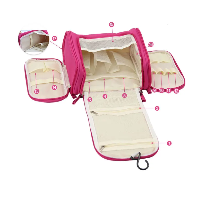 Дорожная сумка Органайзер унисекс женская косметичка для хранения подвесной