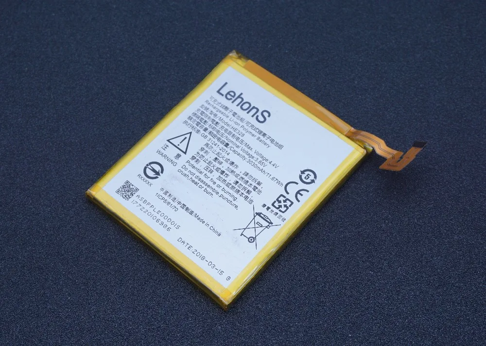 LehonS Новое поступление 3030 mAh/11.67Wh замена сотового телефона литий полимерный