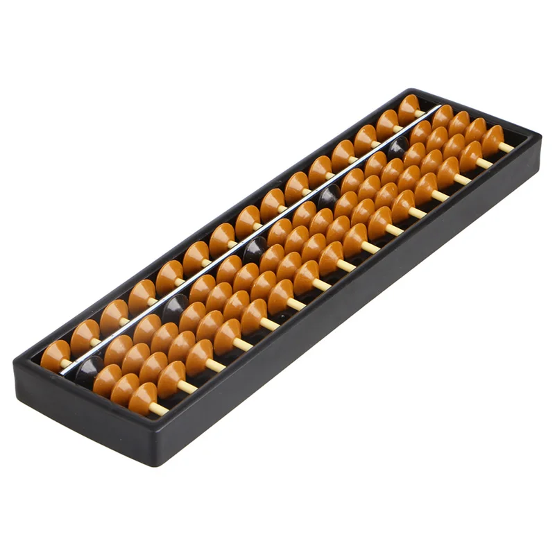 Пластмассовый Abacus 15 цифр арифметический инструмент детские математические