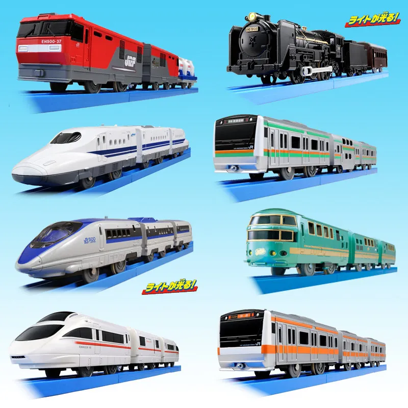 Электрический локомотив Takara Tomy JR Shinkanse Express Игрушечная модель работающая на