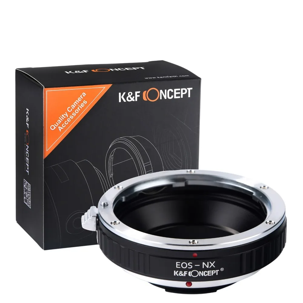 K & F CONCEPT кольцо адаптера объектива для EOS EF S корпуса камеры Samsung NX|lens adapter ring|adapter