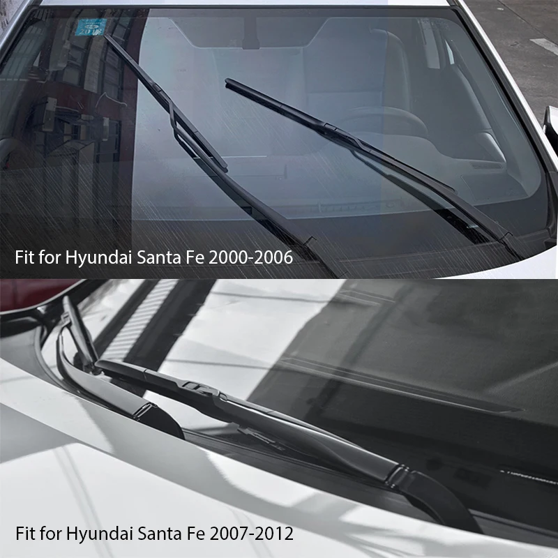 Автомобильные резиновые аксессуары MCrea для переднего лобового стекла Hyundai Santa Fe