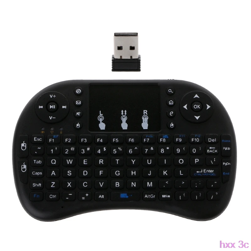 Новая английская 2,4 ГГц Беспроводная i8 Клавиатура Тачпад Fly Air мышь для Android tv PS3