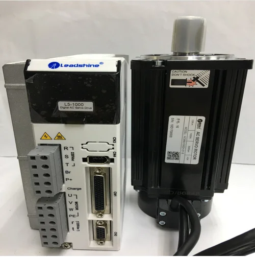 Низкая стоимость Leadshine 1000 Вт AC Серводвигатель L5-1000 и мотор ACM8010M2H-51-B