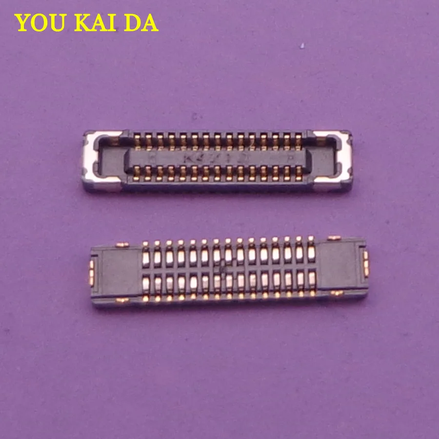 2-100 шт./лот новый жк-дисплей FPC разъем для iPhone 6 6G 4. 7 дюймов логика на материнской