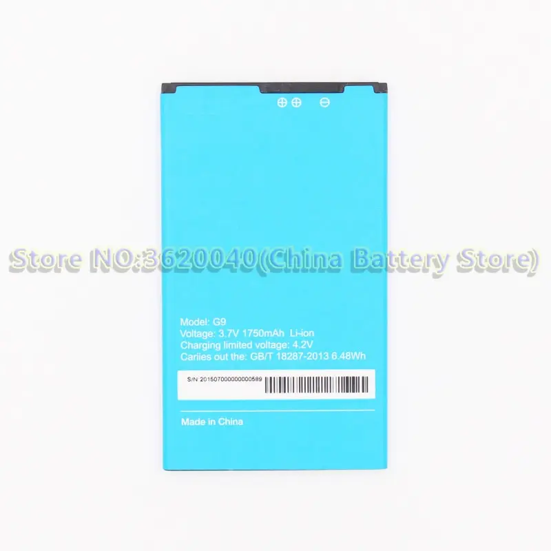 GND 3 7 V 1750 мА ч/6.48Wh G9 Замена Батарея для ELEPHONE смартфон литий ионный аккумулятор
