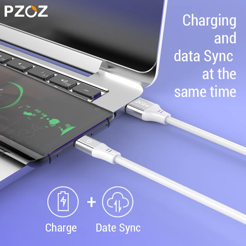 PZOZ 5A Тип usb C кабель для huawei P20 P10 P9 Коврики 20 Pro X 10 lite Honor 8X мобильного телефона