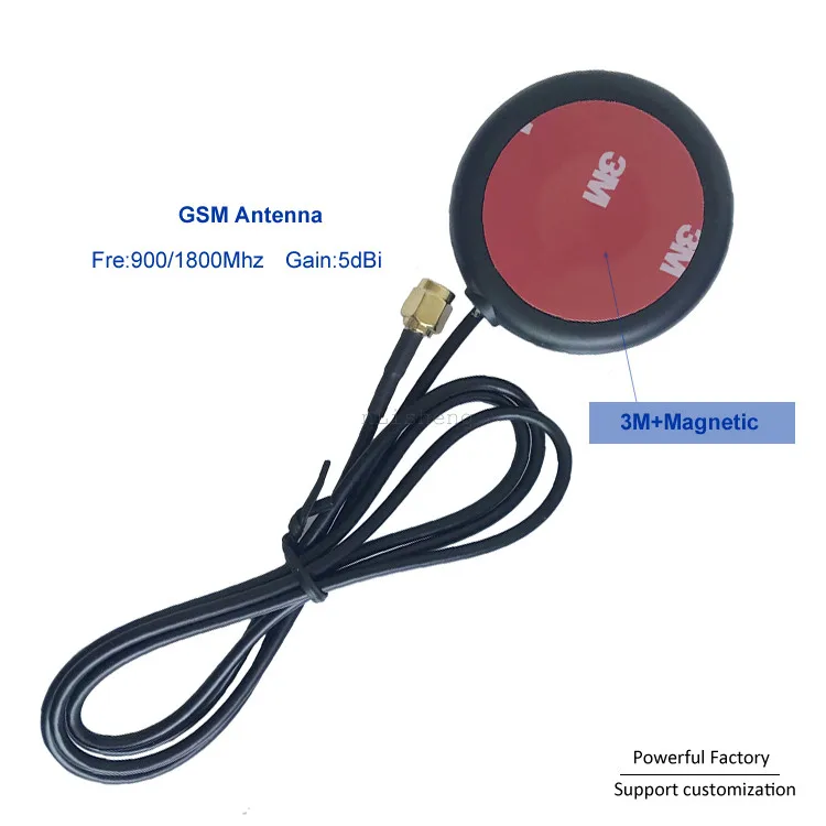 

Adhesive and magnetic 900Mhz 1800Mhz omni 5dbi patch gsm antenna SMA male