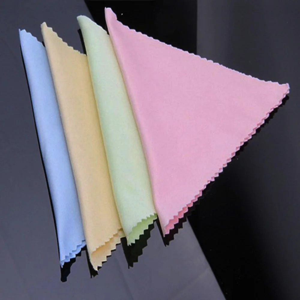 Салфетка из микрофибры для очистки очков 10 шт.|microfiber cleaning towel|cleaning towelwipes cloth |