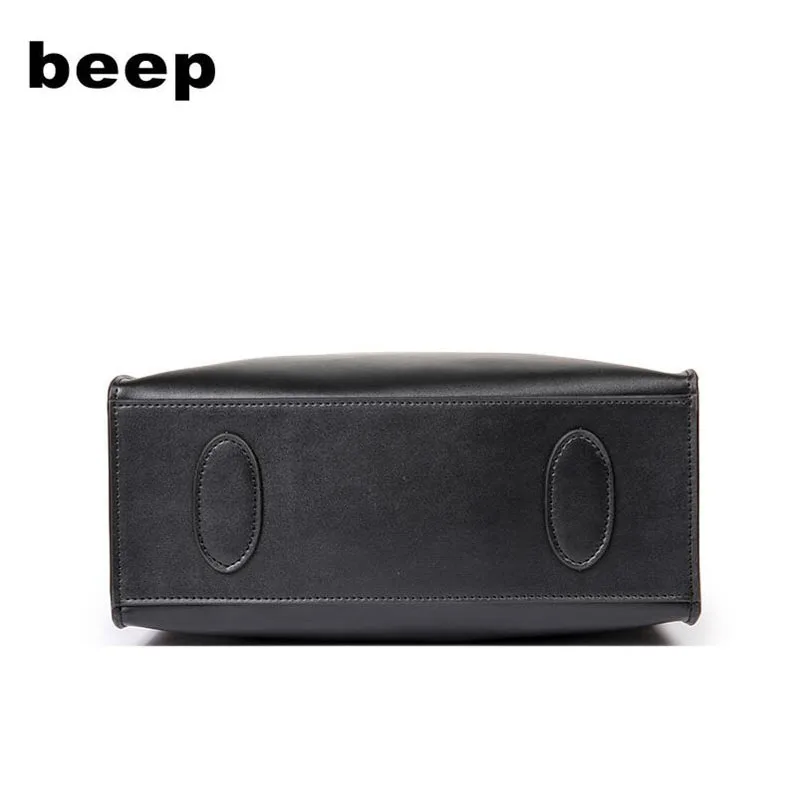 Beep Новая роскошная модная женская кожаная сумка из воловьей кожи простая женская кожаная сумка через плечо женская сумка