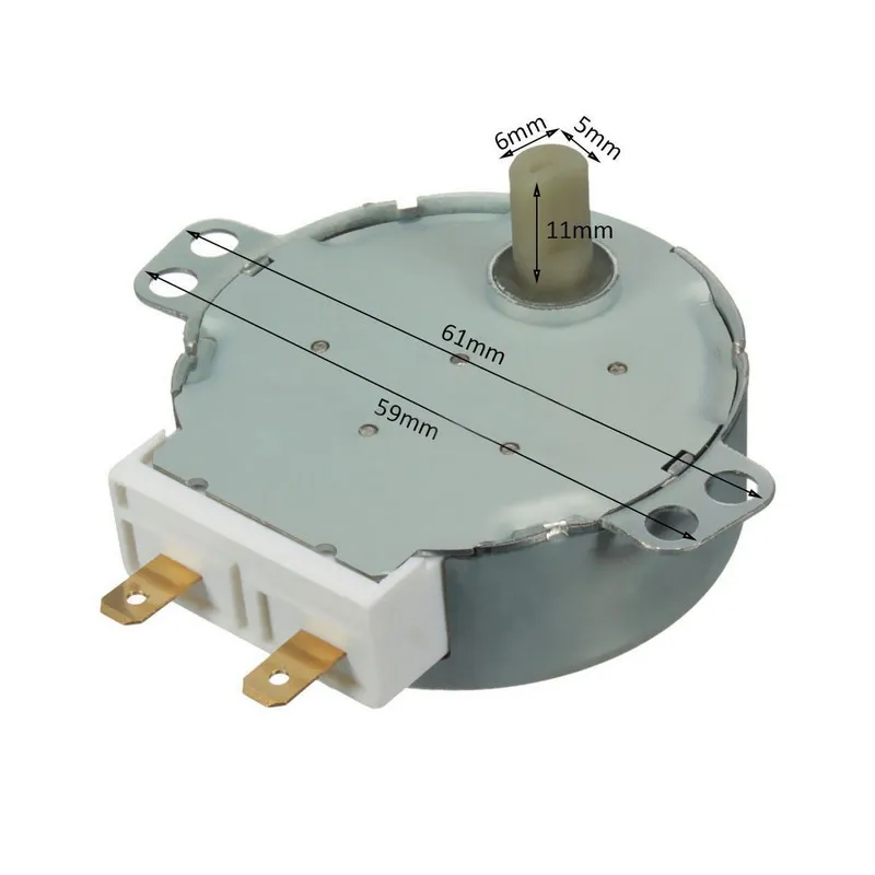 Мотор переменного тока 220V-240V 50Hz CW/CCW синхронный микроволновый виниловый