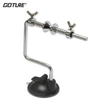 goture portable fishing line winder aluminum alloy reel spool spooler system silver fishing tools for nylon braded fly line