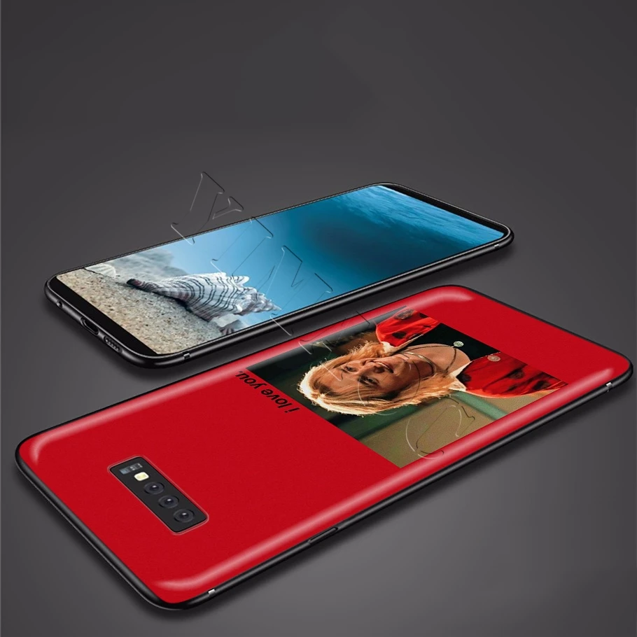 YIMAOC эстетика текст песни эстетическое чехол для Samsung Галактики A7 A8 A9 S10 J6 A10 A20 A30 A40