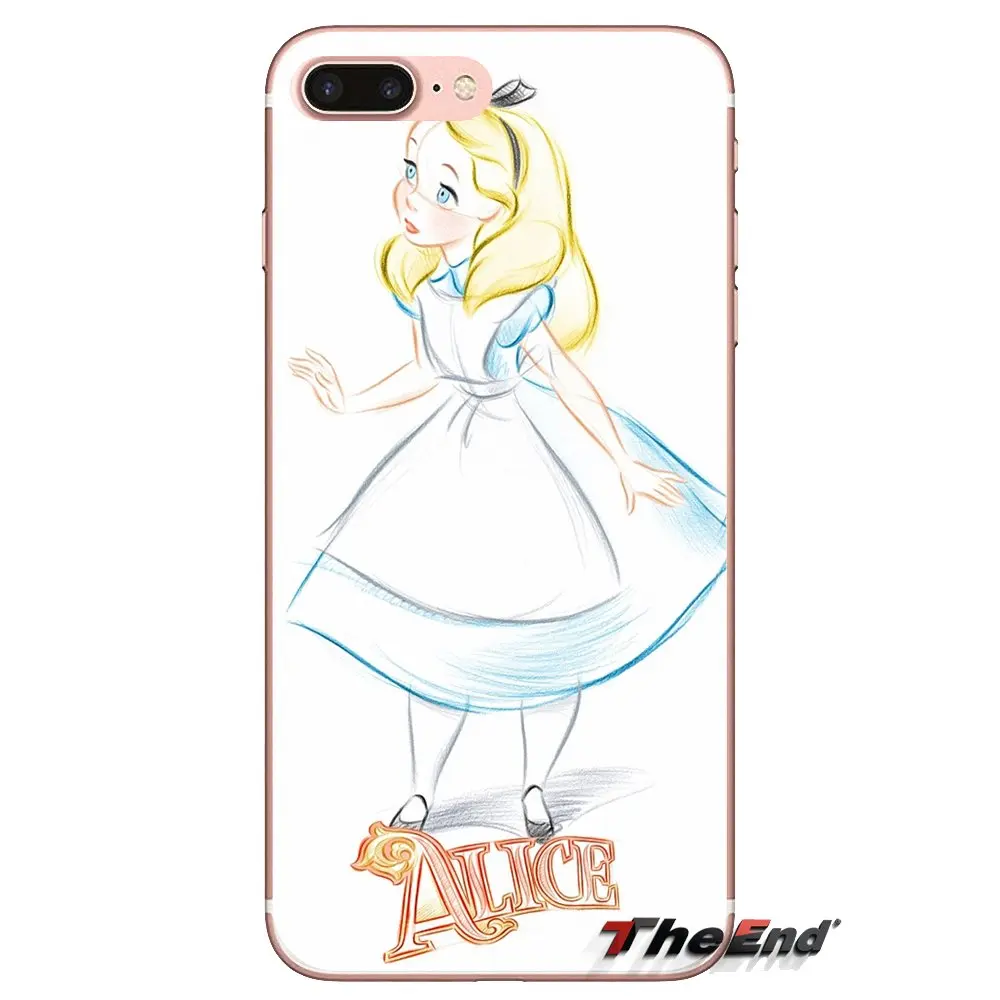 For Samsung Galaxy A3 A5 A7 A9 A8 Star A6 Plus 2018 2015 2016 2017 Soft Transparent Cases Covers Alice in Wonderland Anime |