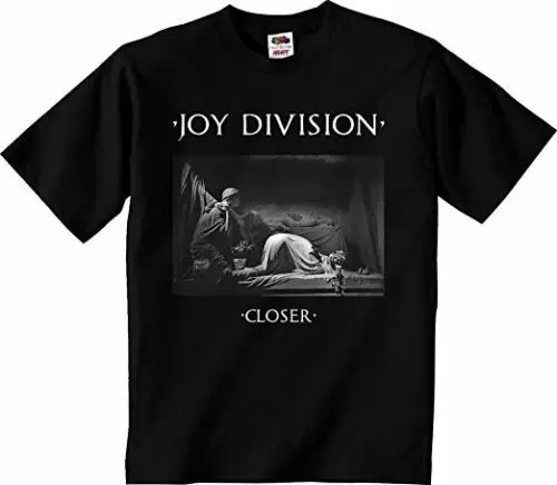 Joy Division-Closer 3-официальная Мужская черная футболка импорт США | одежда