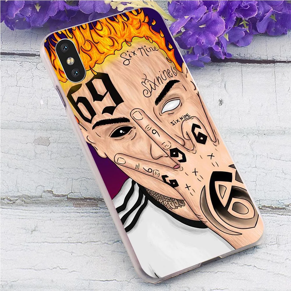 6ix9ine Tekashi Nicki Minaj чехол для телефона чехол для iPhone 5S 5 SE 6 6 S/6 6S Plus 7 8/7 8 Plus X XS XR Xs Max жесткий чехол