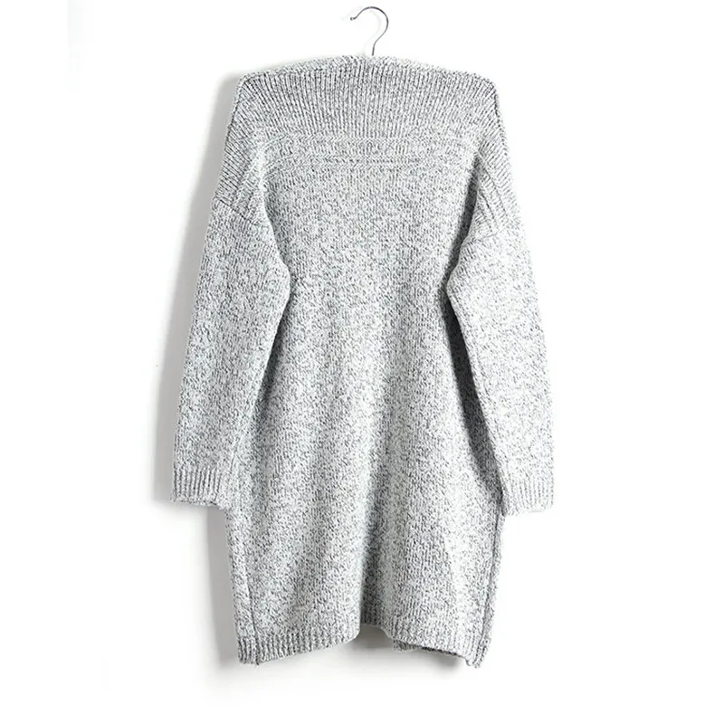 Danjeaner Autumn Winter Fashion Women Long Sleeve Loose Knitting Cardigan Sweater Womens Knitted Tops Female Pull Femme |