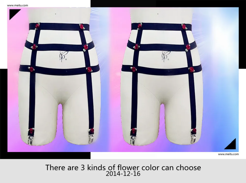 Подвязки для свадебных церемоний в стиле Харадзюку 3 цвета|bridal garter|body cagewedding bridal