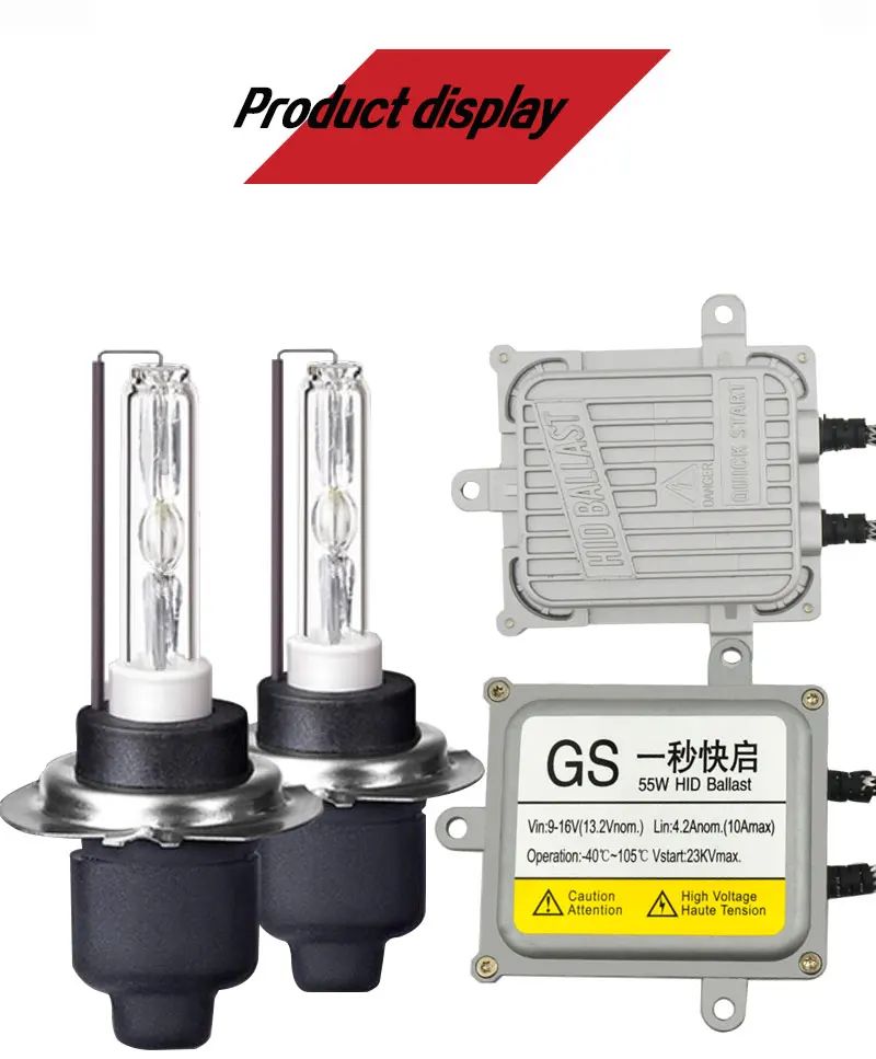 Xplus 55 Вт Быстрый старт HID Xenon комплект 2 шт. балласт H1 H3 H4 H8 H7 H8 H9 H11HB3 HB4 9005 9006 880 881 H27 для автомобильных фар