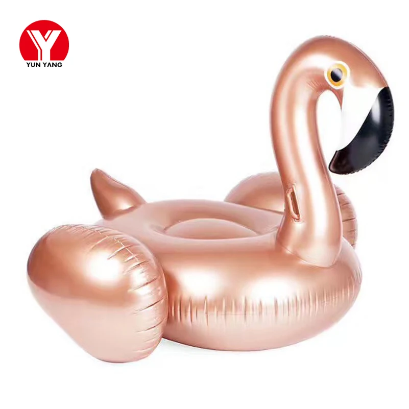 Надувной круг фламинго для бассейна поплавок 150 см красная роза Фламинго Float Для