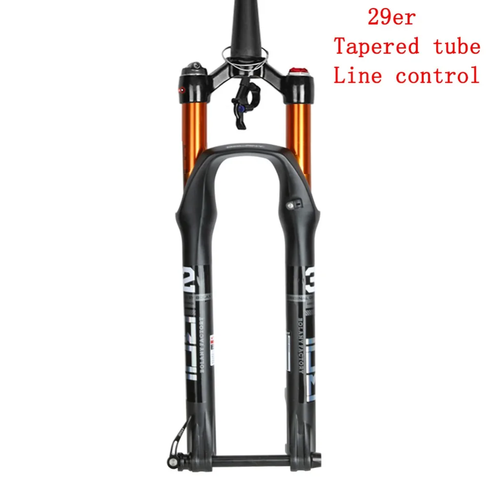

MTB Fork 100mmTraver 32 RL 29er Inch Suspension Fork Lock Straight Tapered Thru Axle QR Quick Release Fo bicycle Accesorios