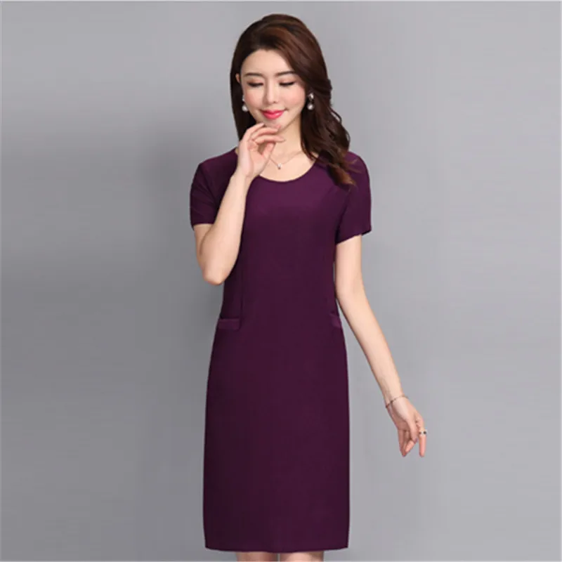 Винтажное мини платье для женщин женское черное большого размера повседневное