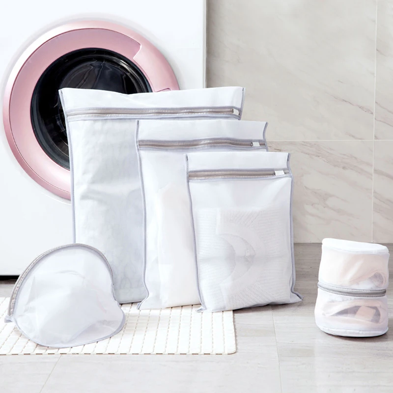 

5PCS Washing Machines Laundry Bags Set Mesh Bra Underwear Bag For Clothes Aid Laundry Saver Bra Washing Lingerie Protecting
