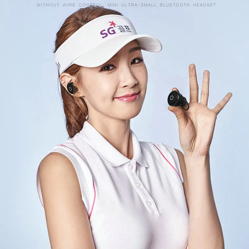 Twins Mini Wireless Bluetooth Earphone Handsfree Noise Cancelling Dual Tiny Headsets with Microphone Music Earbuds | Электроника