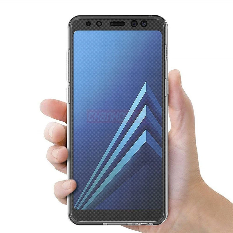 Двойной защитный чехол для Samsung Galaxy J4 J6 J8 A6 A8 2018 J1 J3 J5 J7 2017 A3 A5 2016 S7 Edge S8 S9 Plus Neo мягкий
