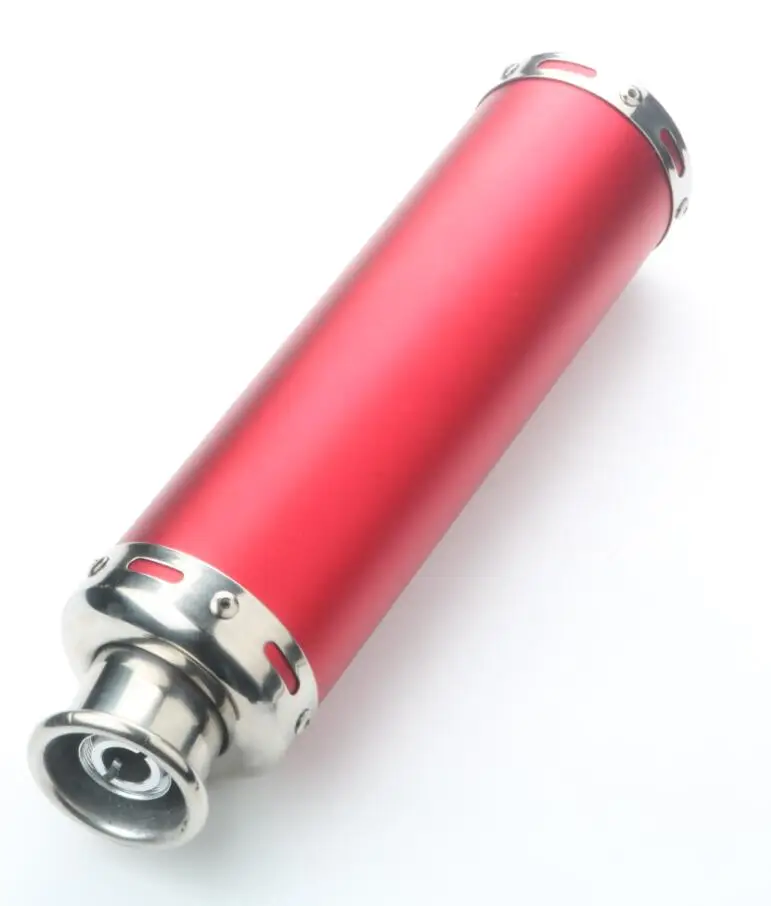 Red exhaust pipe Гоночная выхлопная труба для KEEWAY Arn 50 Easy F-Act Flash Focus Goccia 50 Hacker Hurricane Matrix Pixel RX8 RY8 RY6 50c - Цвет: Red exhaust pipe