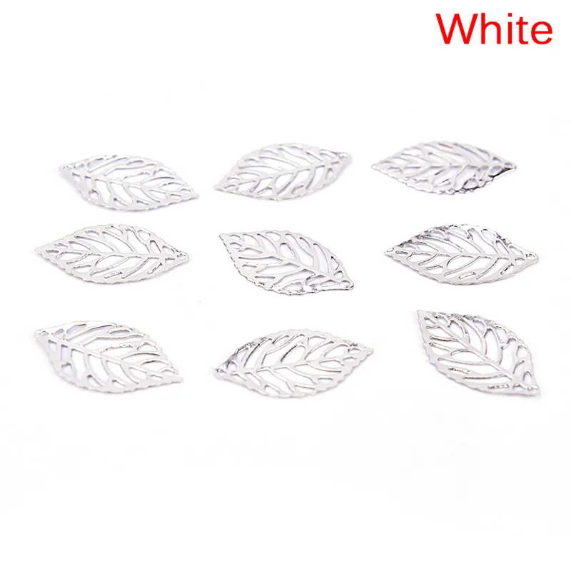 as pic 50pcs 50 шт. DIY Ювелирные серьги шпильки для ушей филигранные цветочные обертки Разъемы для DIY ювелирных изделий Аксессуары - Цвет: as pic 50pcs
