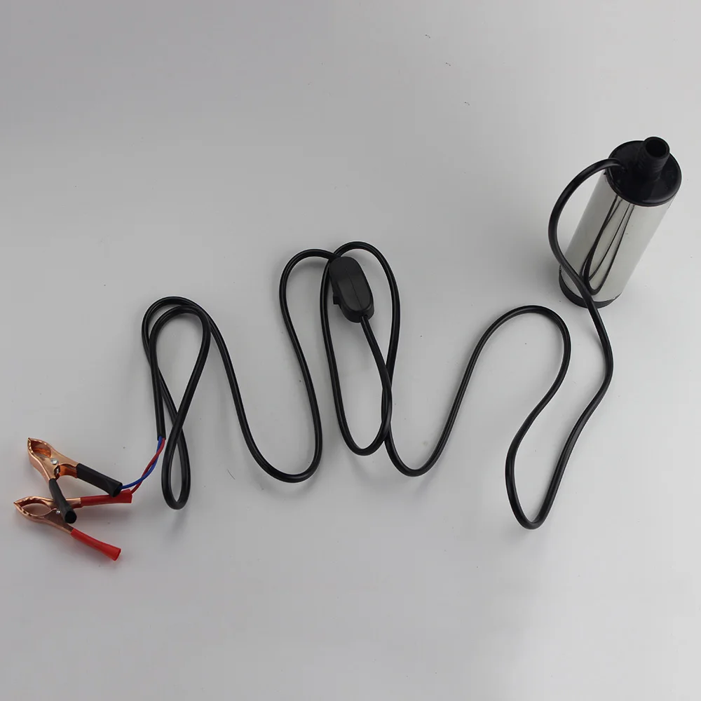 30L/мин 12 V 24 V DC Электрический погружной насос для перекачки топлива/масло/Дизель/керосин/вода/сточных вод/PSA генератор водорода из метанола погружной насос, насос 12 v 24 вольт постоянного тока